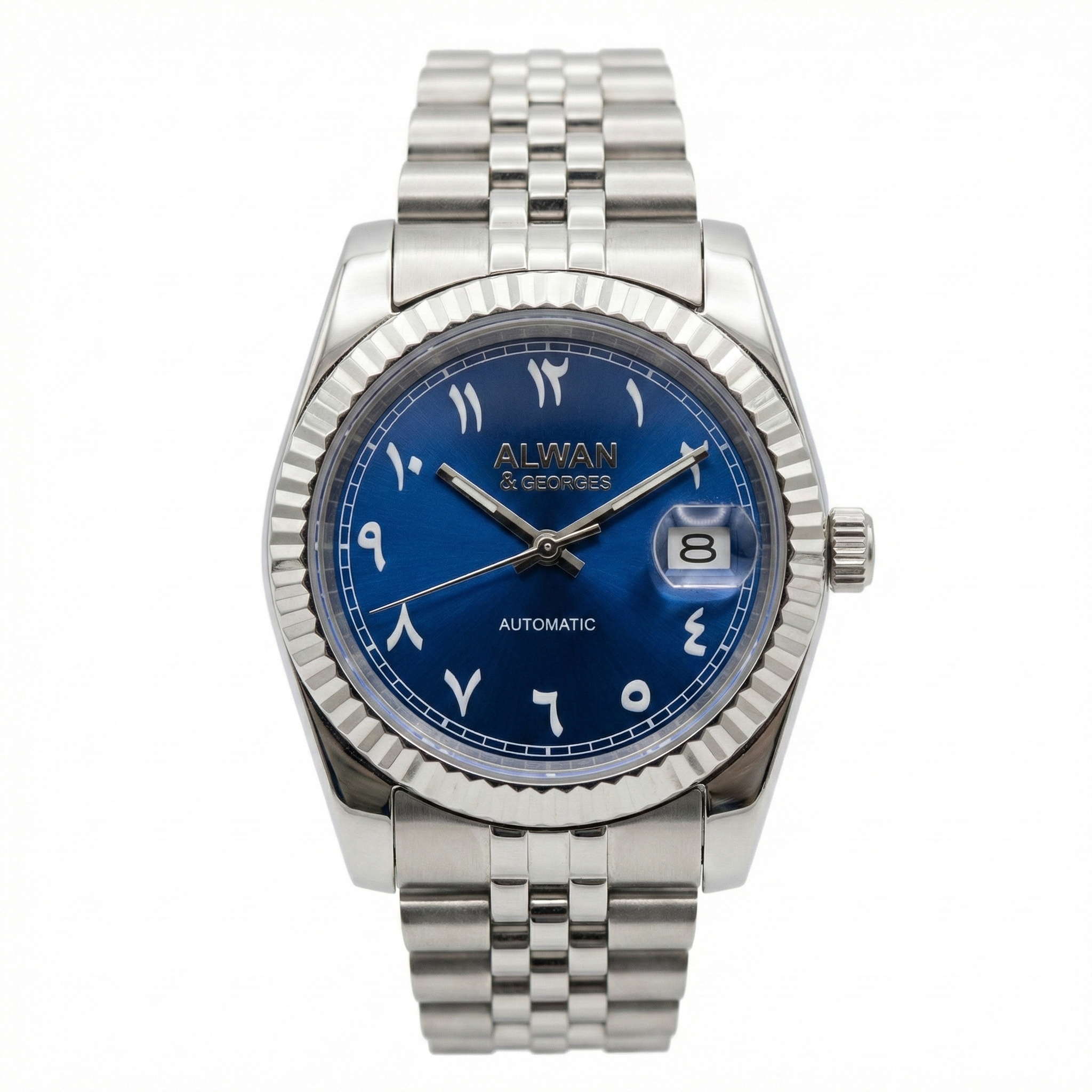 ALWAN & GEORGES – Blue Arabic Dial